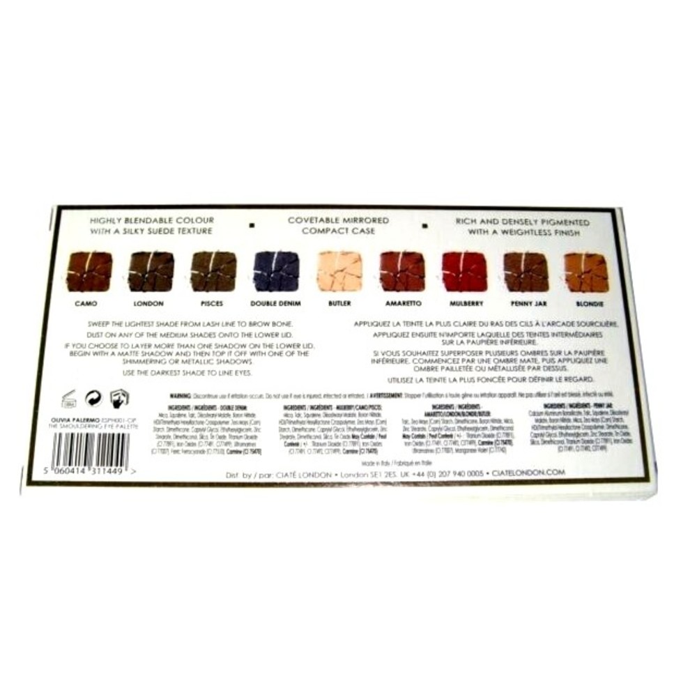 TWO PACK Ciate London Olivia Palmero Smouldering Eye Palette Genuine (TWO PACK) - Picture 4 of 5